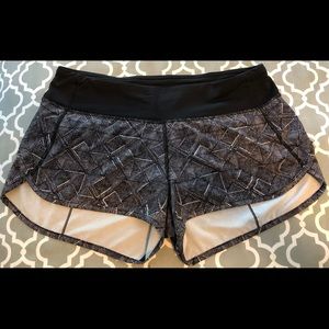 Lululemon Speed Shorts Size 6